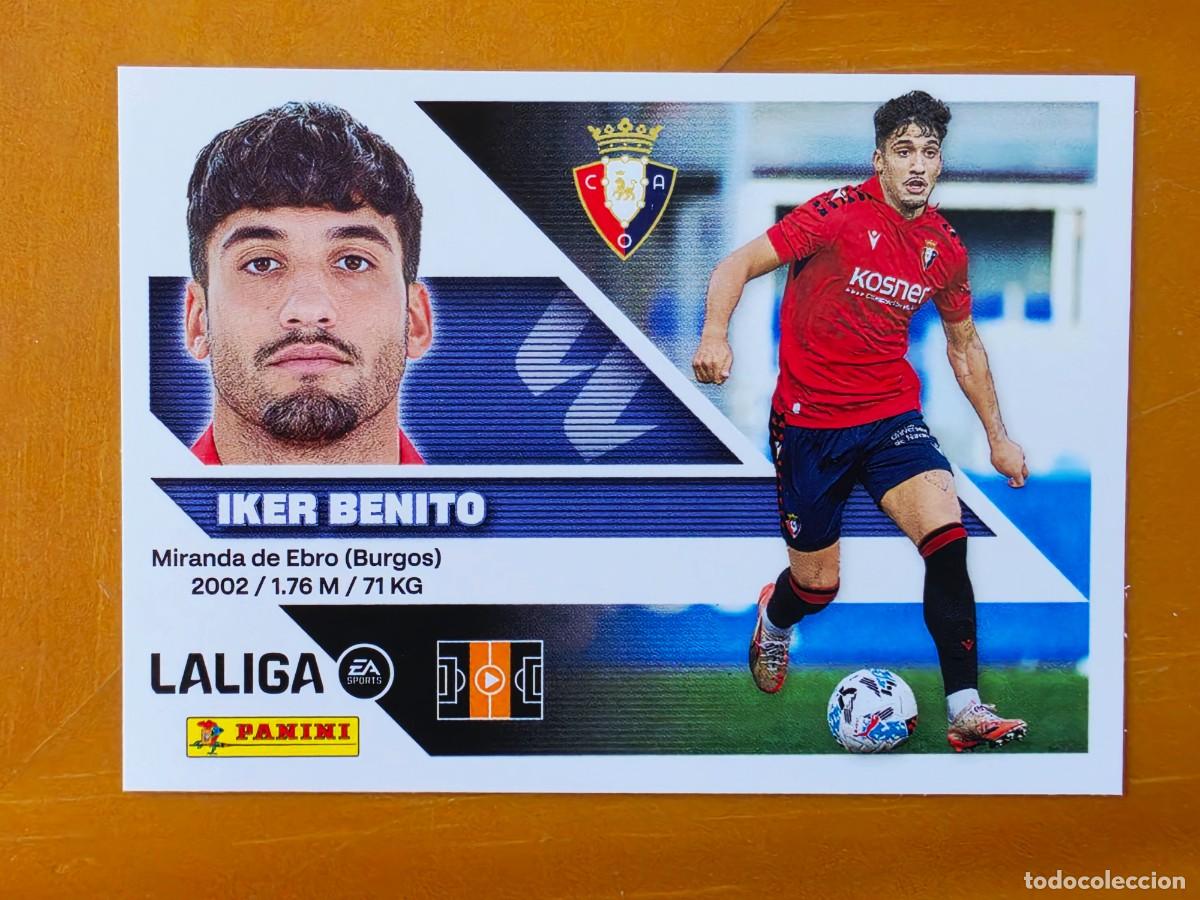 Figurine di Calcio: 16 Iker Benito, CA Osasuna, Panini Ediciones Liga Este 2026 2027 26 27 sin pegar