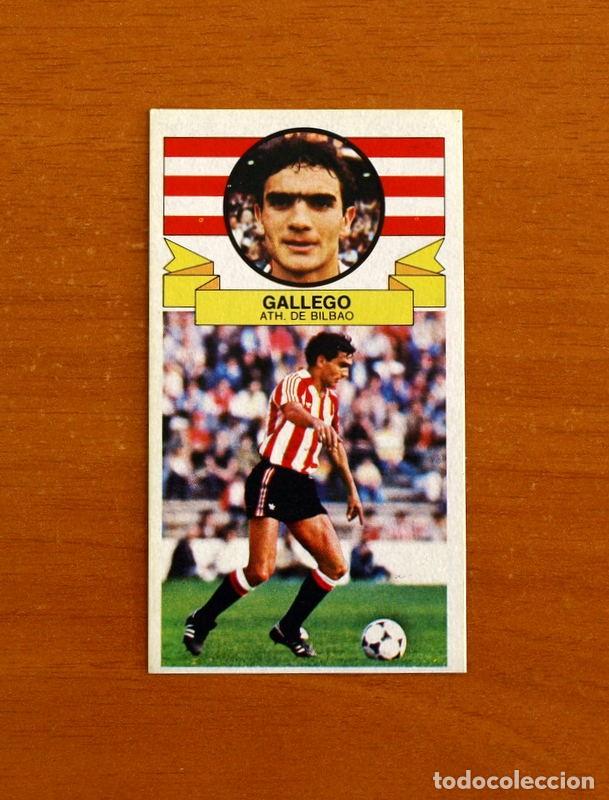 Figurine di Calcio: Athletic de Bilbao - Gallego - Ediciones Este Liga 1985-1986, 85-86 - Nunca pegado