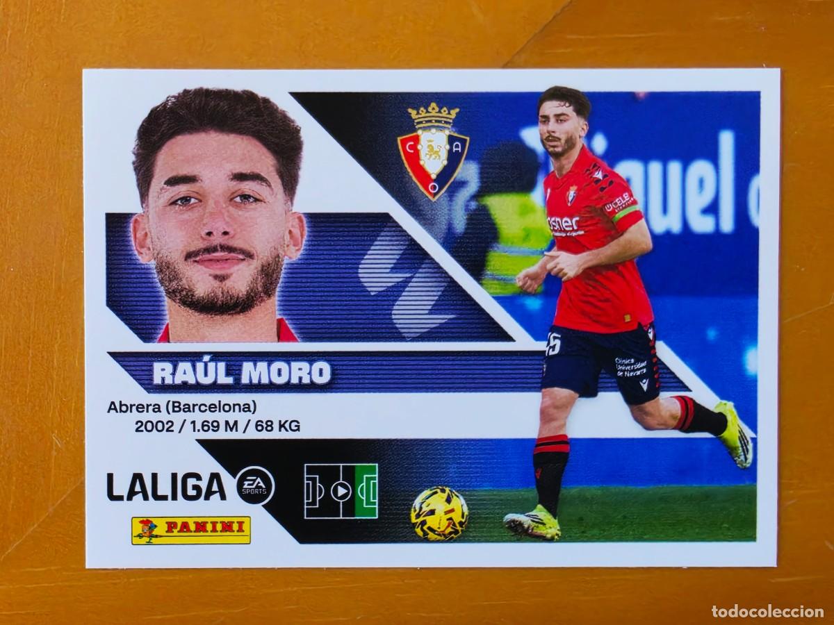 Figurine di Calcio: 17 Ra&uacute;l Moro, CA Osasuna, Panini Ediciones Liga Este 2026 2027 26 27 sin pegar