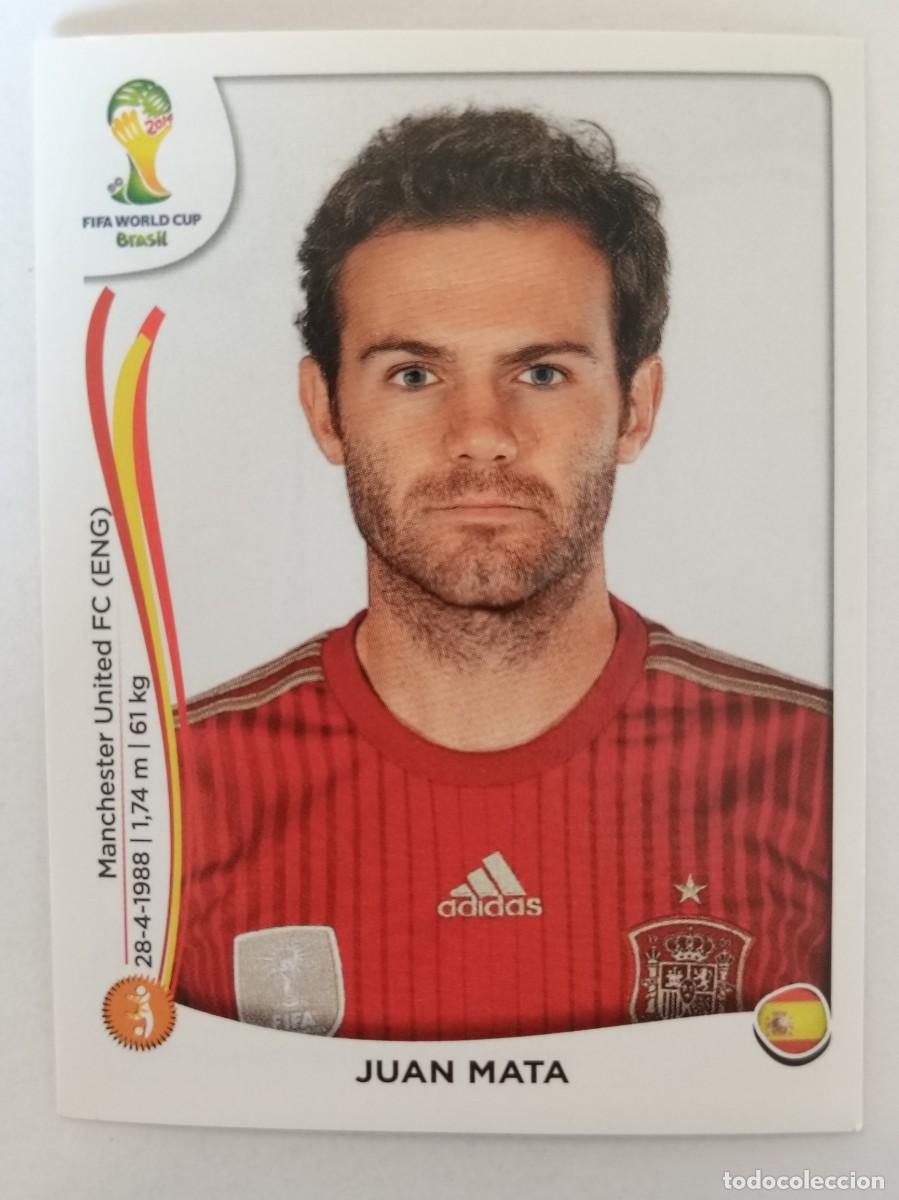 Figurine di Calcio: #123 MATA (ESPA&Ntilde;A) MUNDIAL BRASIL 2014 PANINI
