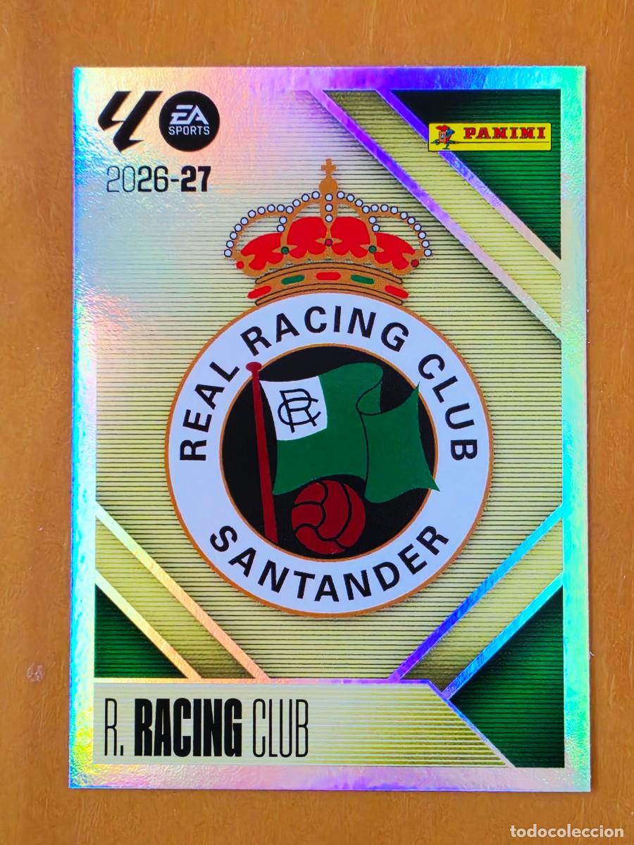 Football Stickers: 1 Escudo Racing de Santander, Panini Ediciones Liga Este 2026 2027 26 27 sin pegar