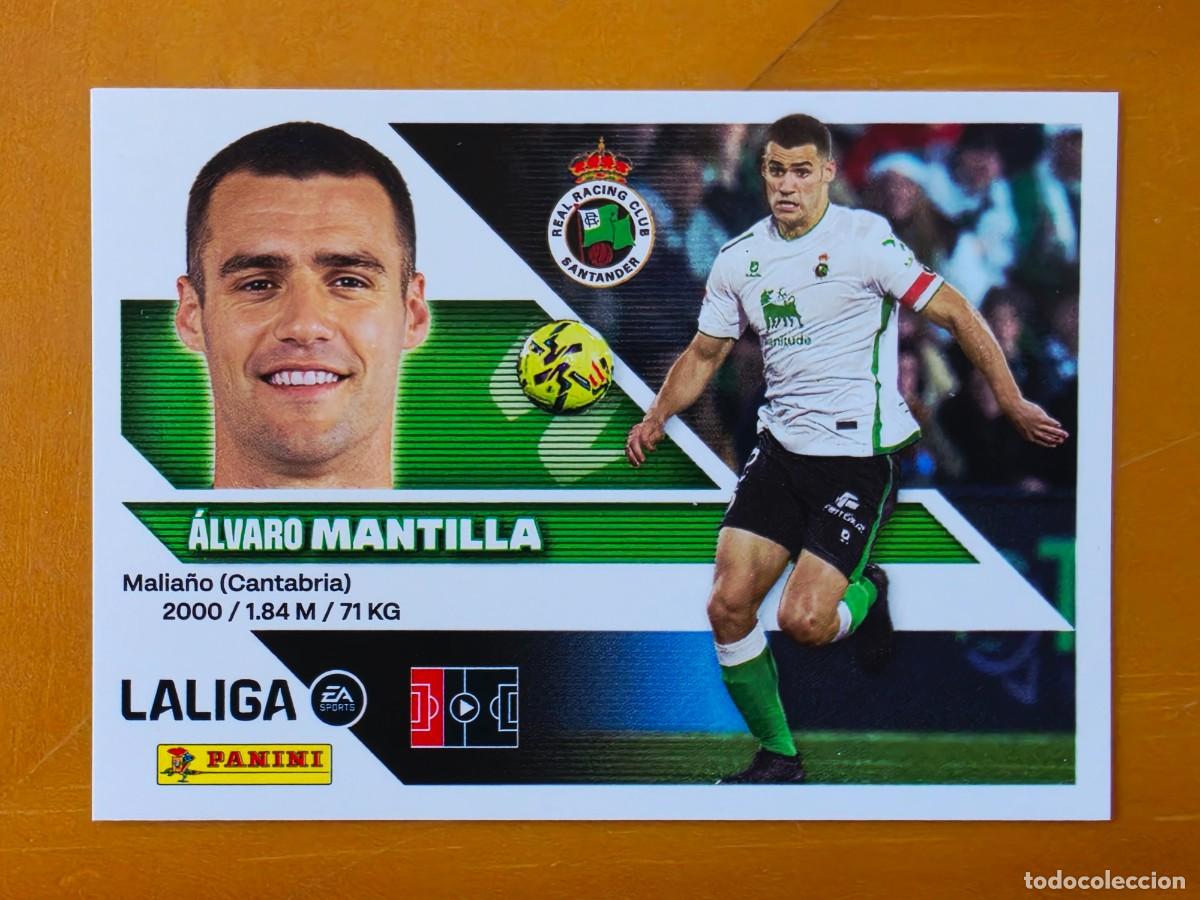 Football Stickers: 5 &Aacute;lvaro Mantilla, Racing de Santander, Panini Ediciones Liga Este 2026 2027 26 27 sin pegar