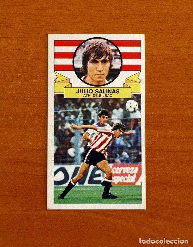 Football Stickers: Athletic de Bilbao - Julio Salinas - Ediciones Este Liga 1985-1986, 85-86 - Cromo nunca pegado