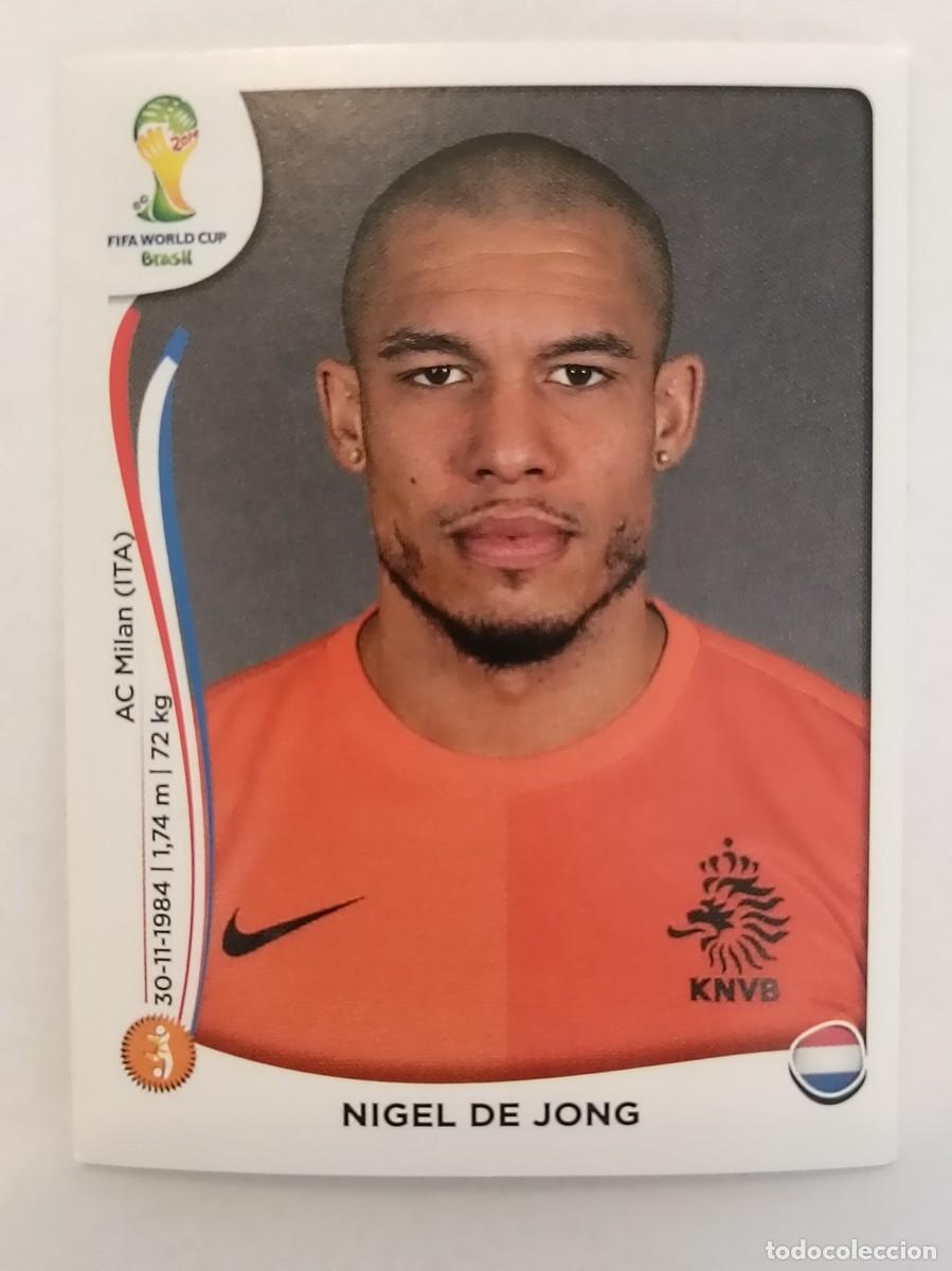 Cromos de f&uacute;tbol: #136 DE JONG (PAISES BAJOS) MUNDIAL BRASIL 2014 PANINI