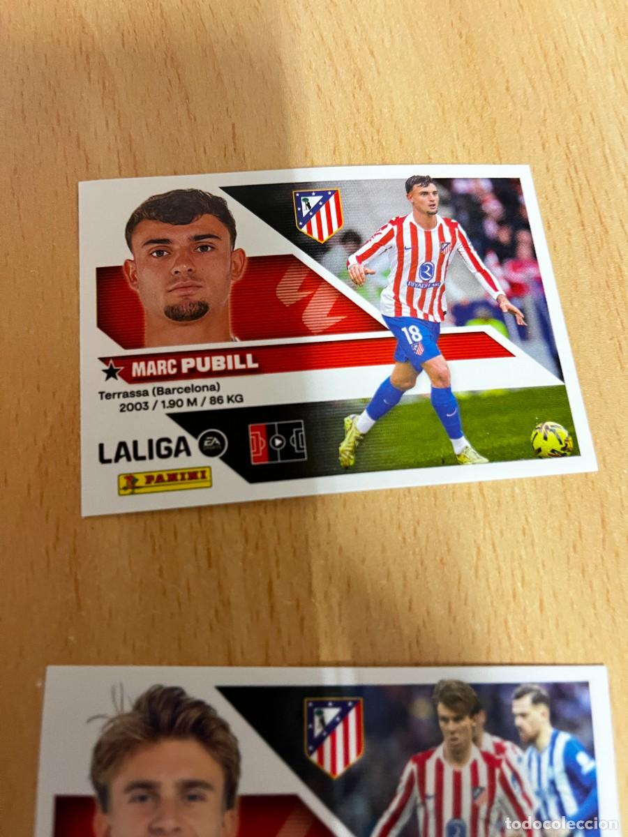 Cromos de f&uacute;tbol: LIGA ESTE 2026 2027 26 27 PANINI N&ordm; 7 PUBILL ATLETICO DE MADRID