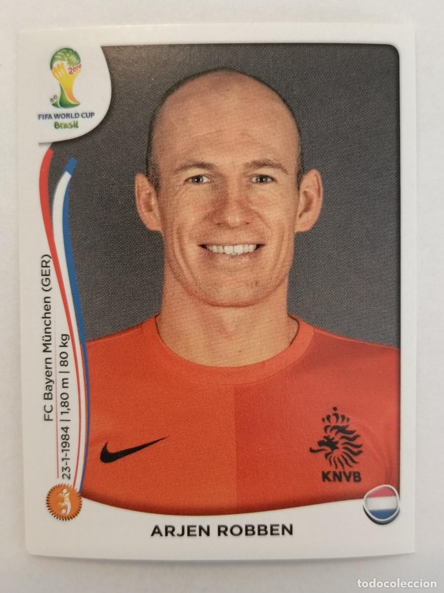 Cromos de f&uacute;tbol: #140 ROBBEN (PAISES BAJOS) MUNDIAL BRASIL 2014 PANINI