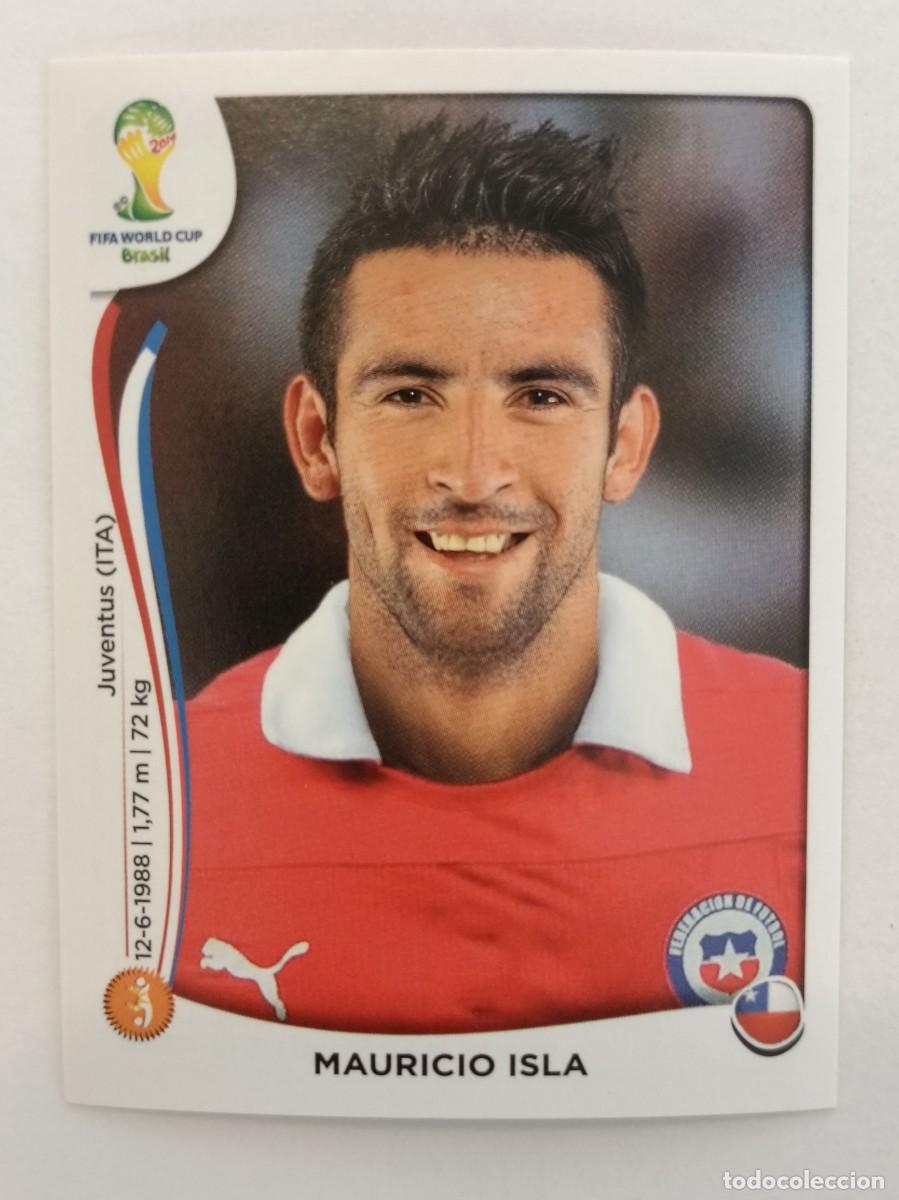 Figurine di Calcio: #154 ISLA (CHILE) MUNDIAL BRASIL 2014 PANINI