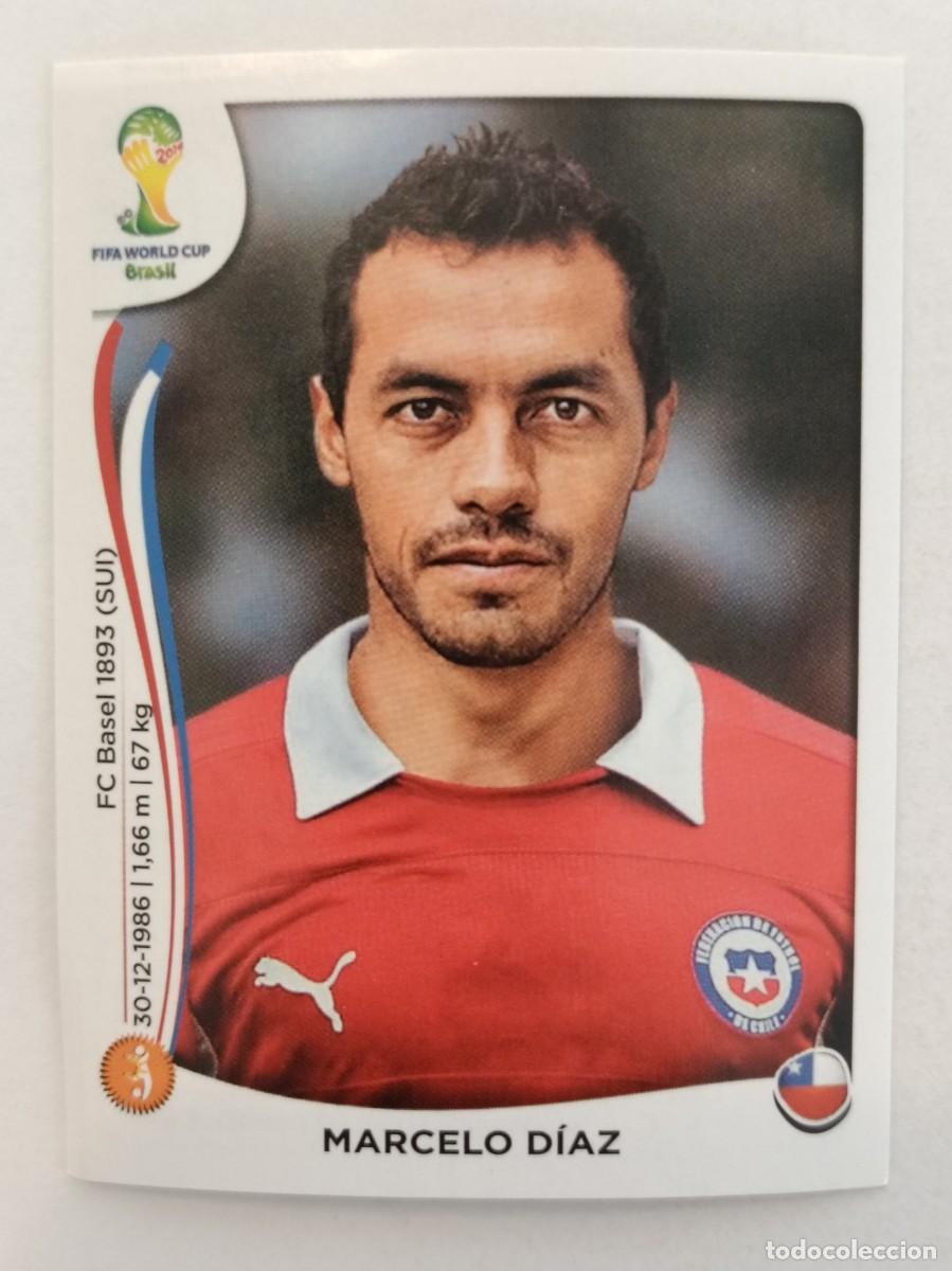 Fu&szlig;ball-Sticker: #158 DIAZ (CHILE) MUNDIAL BRASIL 2014 PANINI
