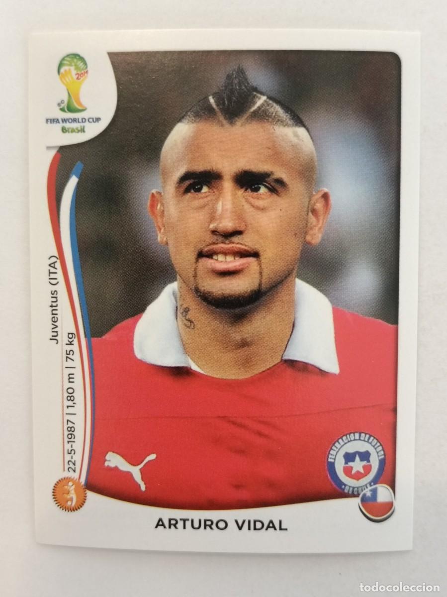 Fu&szlig;ball-Sticker: #159 VIDAL (CHILE) MUNDIAL BRASIL 2014 PANINI
