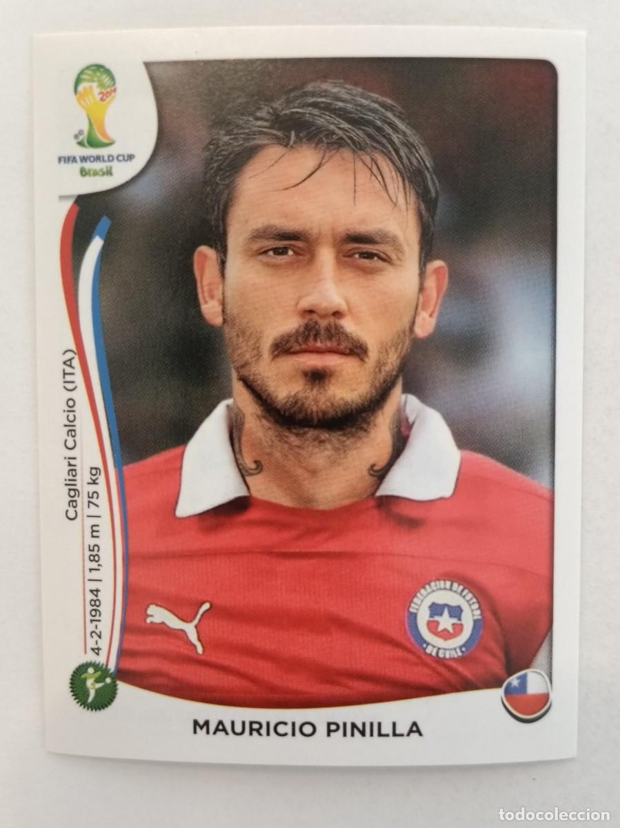Figurine di Calcio: #162 PINILLA (CHILE) MUNDIAL BRASIL 2014 PANINI