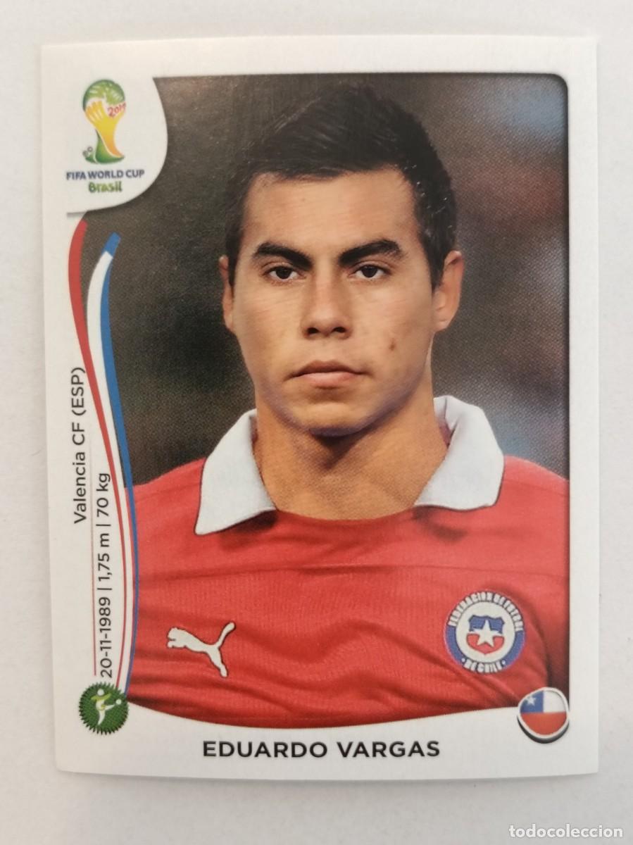 Cartes &agrave; collectionner de Football: #163 VARGAS (CHILE) MUNDIAL BRASIL 2014 PANINI