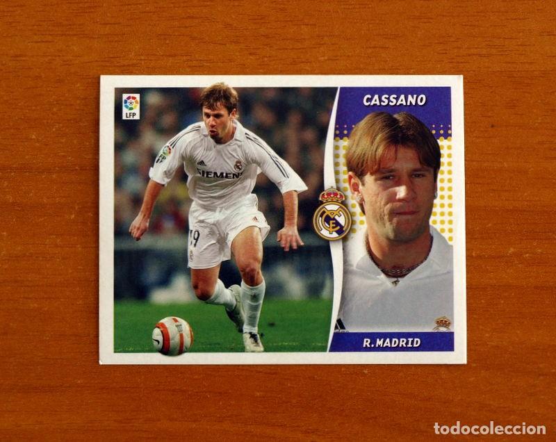 Figurine di Calcio: Real Madrid - Cassano - Liga 2006-2007, 06-07 - Ediciones Este - Nunca pegado