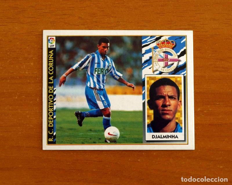 Figurine di Calcio: Deportivo de La Coru&ntilde;a - Djalminha - COLOCA - Ediciones Este Liga 1997-1998, 97-98 - Nunca pegado