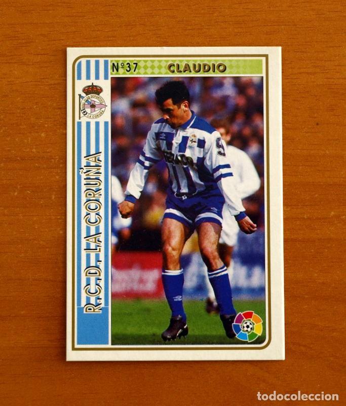 Figurine di Calcio: Deportivo La Coru&ntilde;a -N&ordm; 37 Claudio -Mundicromo Las Fichas de la Liga 1994-1995-94-95