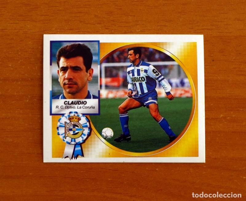 Cromos de f&uacute;tbol: Deportivo La Coru&ntilde;a - Claudio - Ediciones Este Liga 1994-1995, 94-95 - Nunca pegado