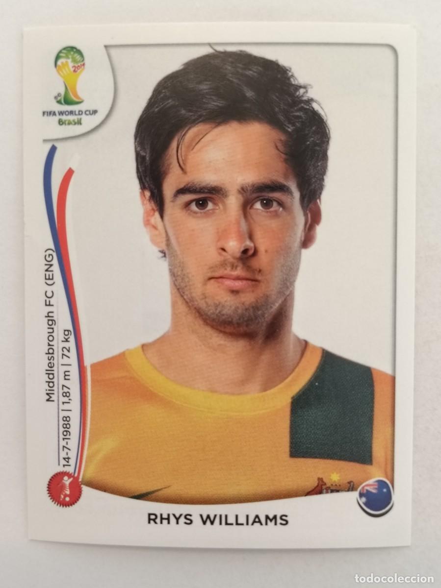 Cromos de f&uacute;tbol: #172 WILLIAMS (AUSTRALIA) MUNDIAL BRASIL 2014 PANINI