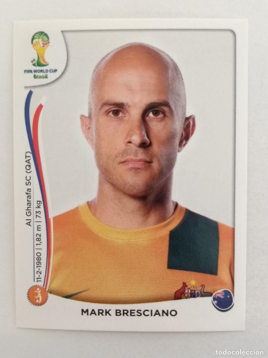 Cromos de f&uacute;tbol: #176 BRESCIANO (AUSTRALIA) MUNDIAL BRASIL 2014 PANINI