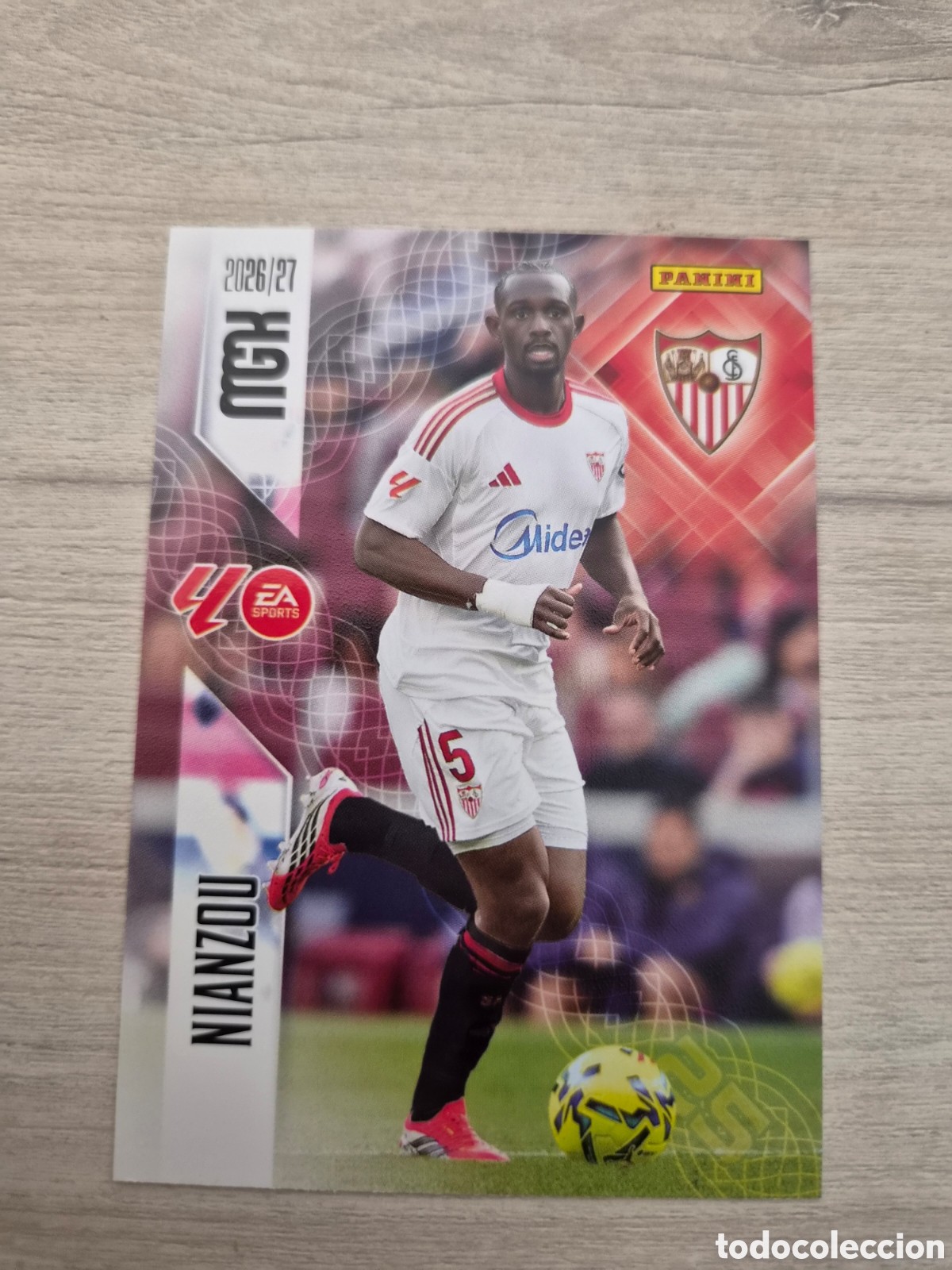 Cromos de f&uacute;tbol: N&deg;331 Sevilla Nianzou Megacracks 26/27