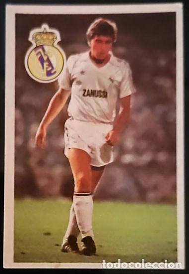 Cromos de f&uacute;tbol: BUTRAGUE&Ntilde;O, REAL MADRID DE FUTBOL, CROMO ESPORT, MARADONA LIGA 1&ordf; DIVISI&Oacute;N 1984 85, SIN PEGAR