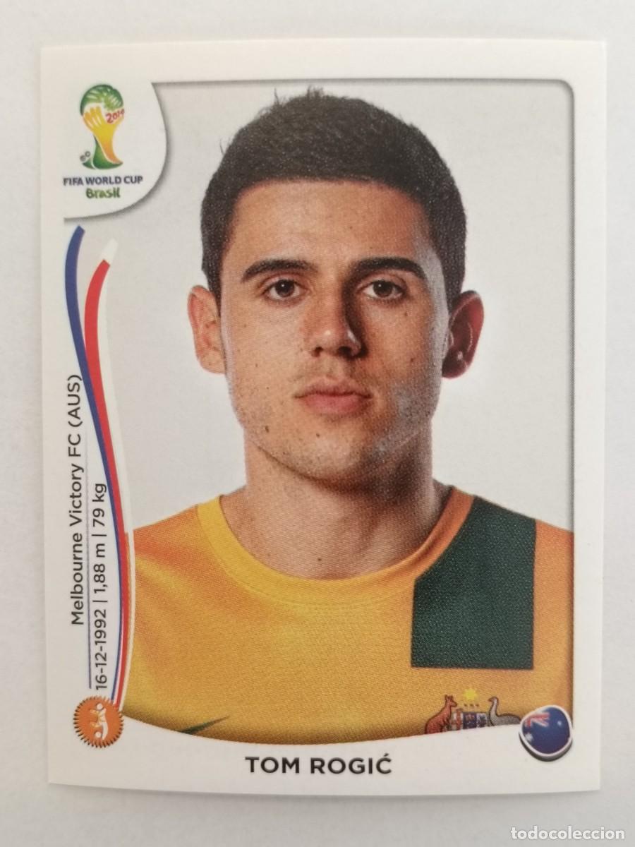 Cromos de f&uacute;tbol: #177 ROGIC (AUSTRALIA) MUNDIAL BRASIL 2014 PANINI