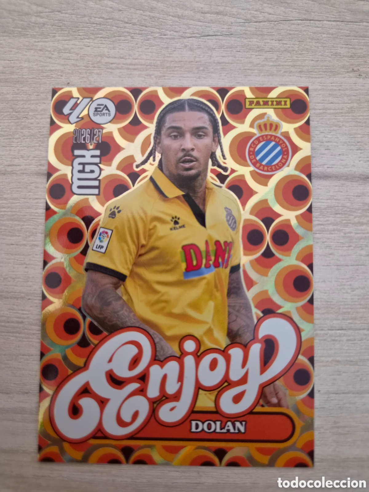 Cromos de f&uacute;tbol: N&deg;382 Enjoy Dolan Megacracks 26/27