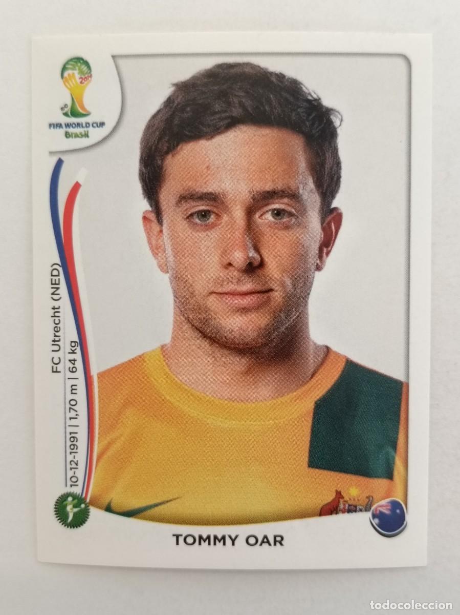 Cromos de f&uacute;tbol: #180 OAR (AUSTRALIA) MUNDIAL BRASIL 2014 PANINI