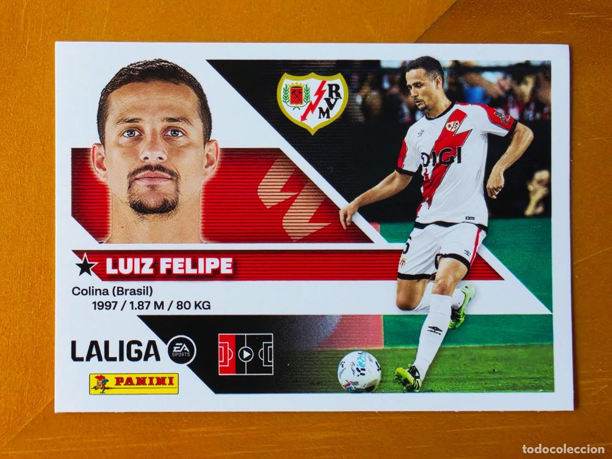 Cromos de f&uacute;tbol: 9 Luiz Felipe, Rayo Vallecano, Panini Ediciones Liga Este 2026 2027 26 27 sin pegar
