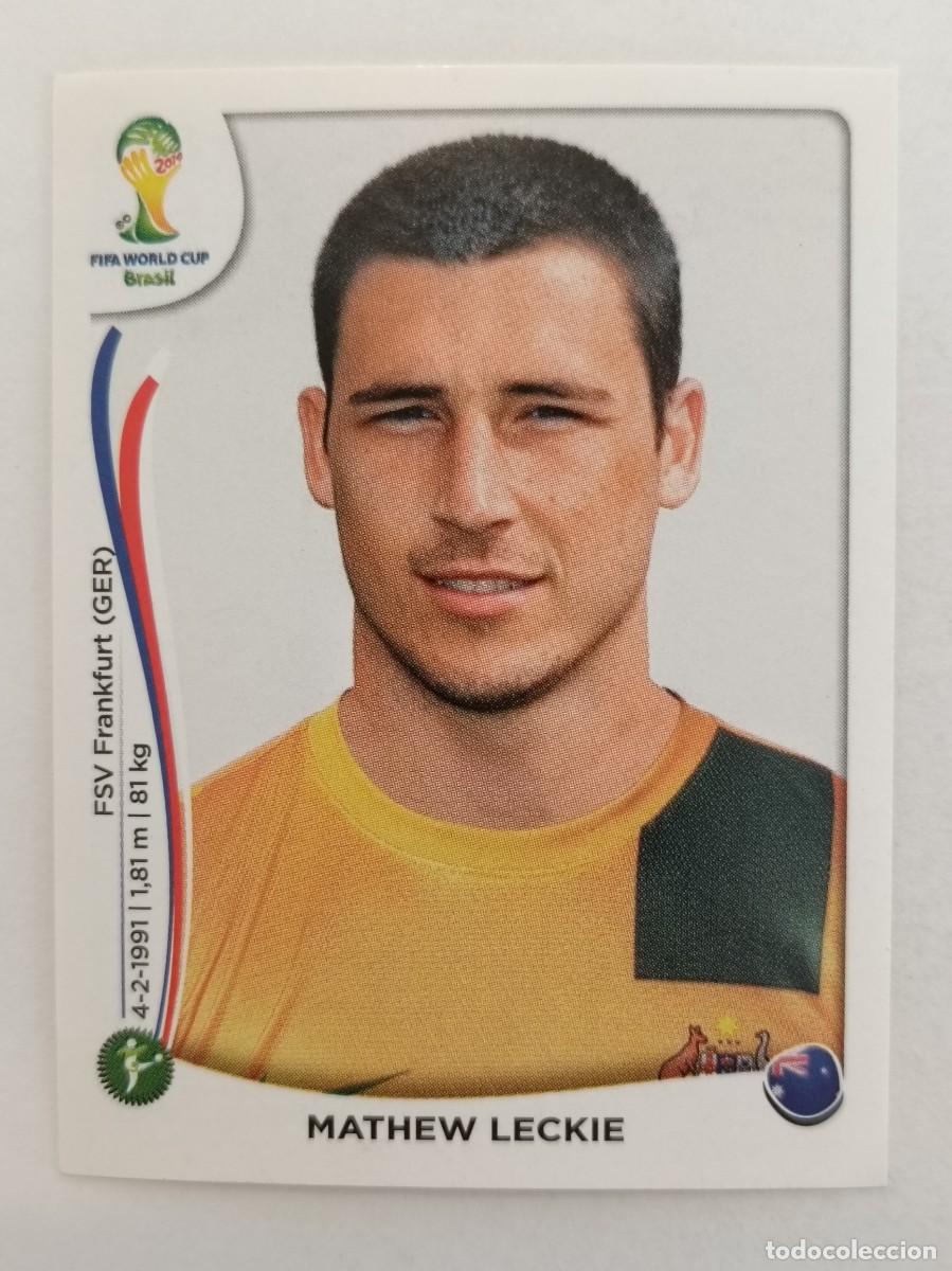 Cromos de f&uacute;tbol: #182 LECKIE (AUSTRALIA) MUNDIAL BRASIL 2014 PANINI