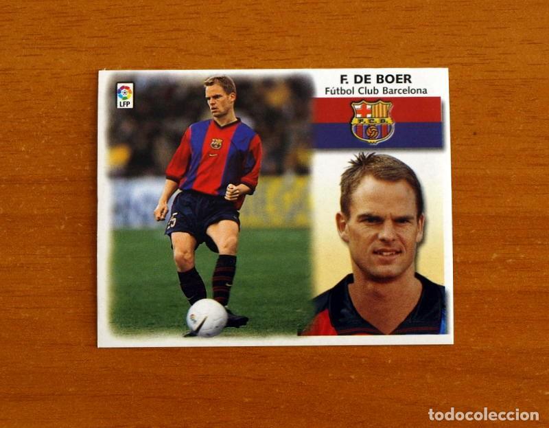Figurine di Calcio: F&uacute;tbol Club Barcelona - Frank de Boer - Ediciones Este Liga 1999-2000, 99-00 - Nunca pegado