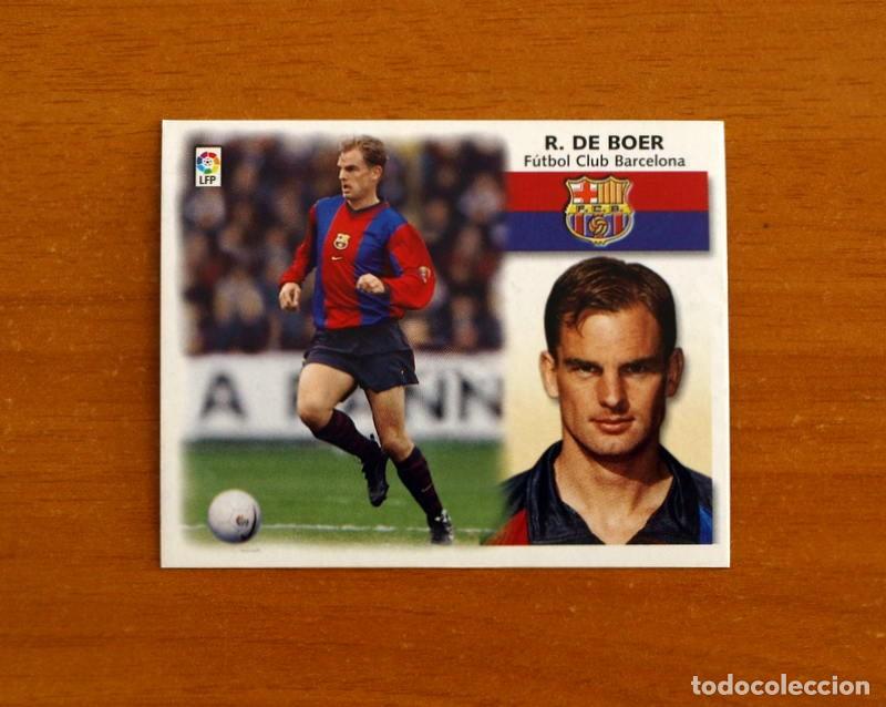Figurine di Calcio: F&uacute;tbol Club Barcelona - Ronald de Boer - Ediciones Este Liga 1999-2000, 99-00 - Nunca pegado