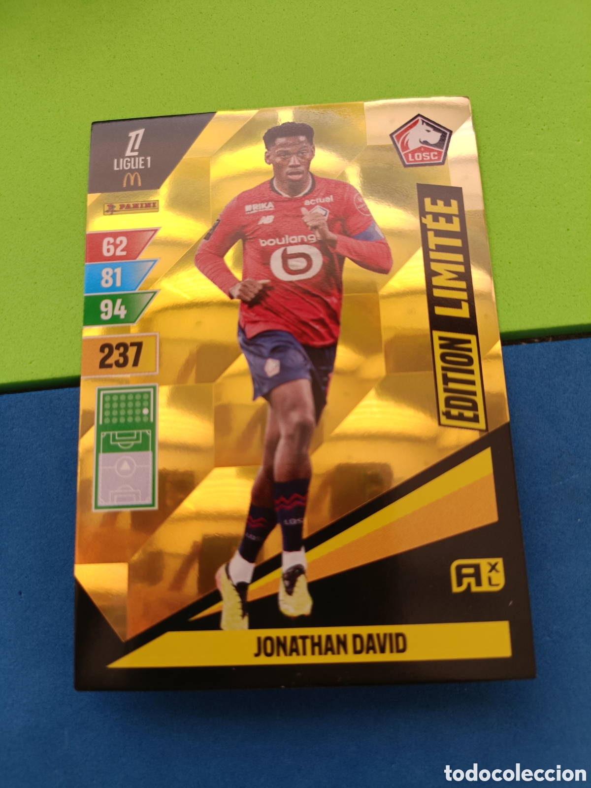 Figurine di Calcio: Panini Adrenalyn XL Ligue 1 McDonald's 2024 2025 - Limitada Jonathan David
