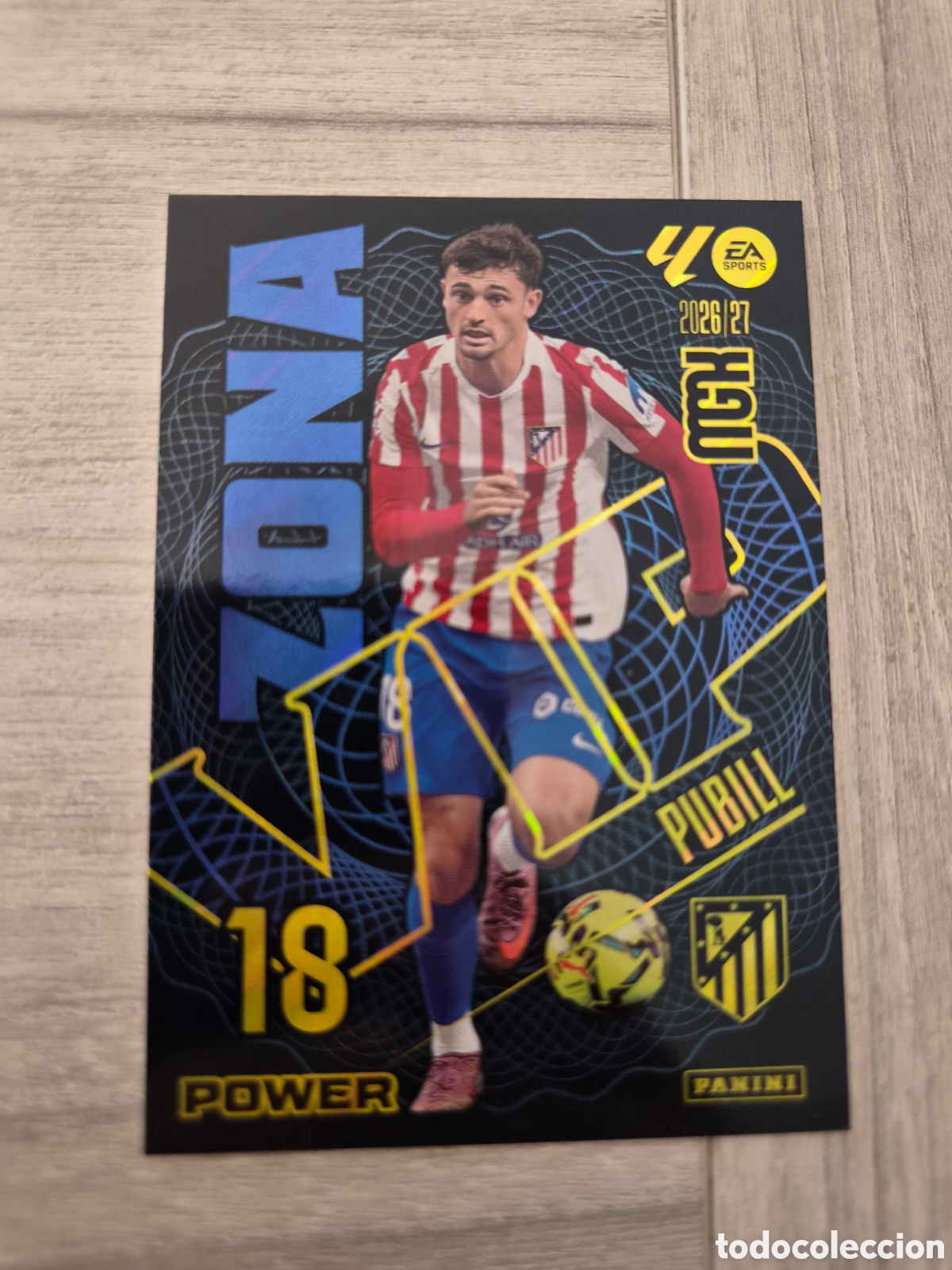 Figurine di Calcio: N&deg;P404 Zona Vip Power Pubill Megacracks 26/27
