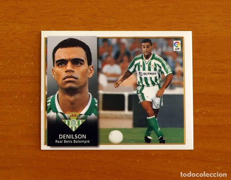Figurine di Calcio: Real Betis - Denilson - Ediciones Este Liga 1998-1999, 98-99 - Nunca Pegado