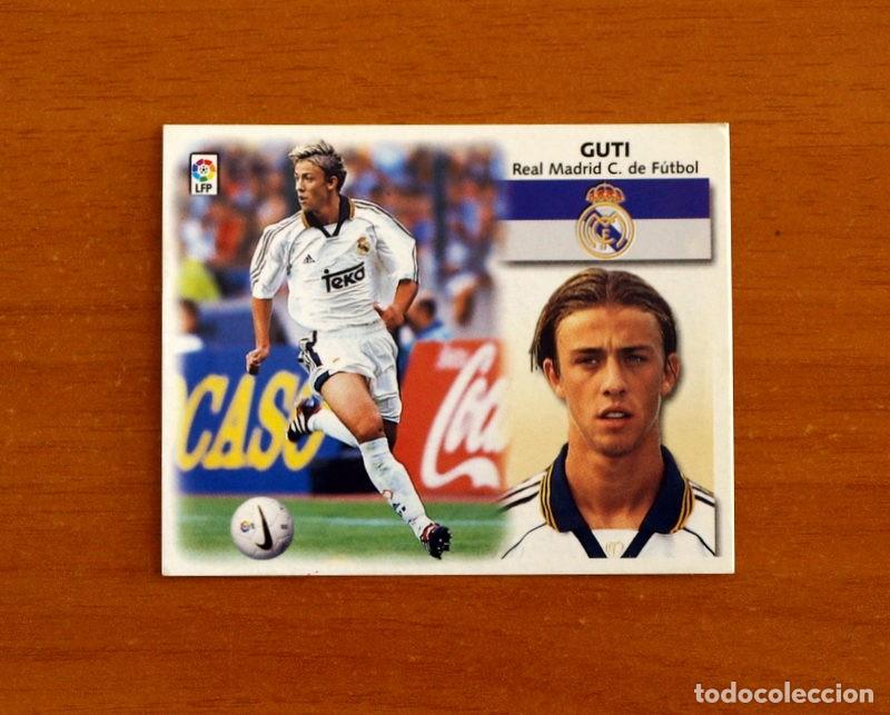 Cromos de f&uacute;tbol: Real Madrid - Guti - Ediciones Este Liga 1999-2000, 99-00 - Nunca Pegado
