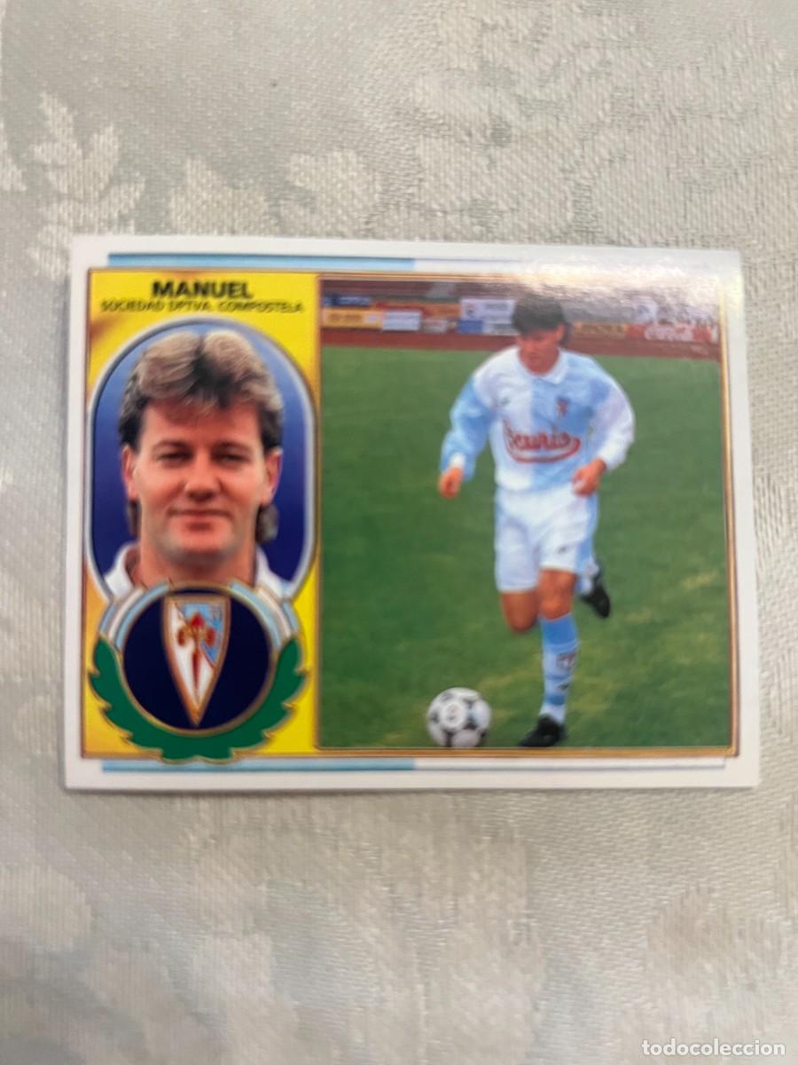 Cromos de f&uacute;tbol: MANUEL COMPOSTELA SIN PEGAR EDICIONES ESTE 1996-97