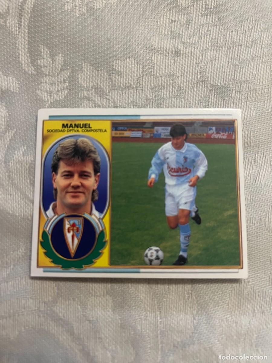 Cromos de f&uacute;tbol: MANUEL COMPOSTELA SIN PEGAR EDICIONES ESTE 1996-97