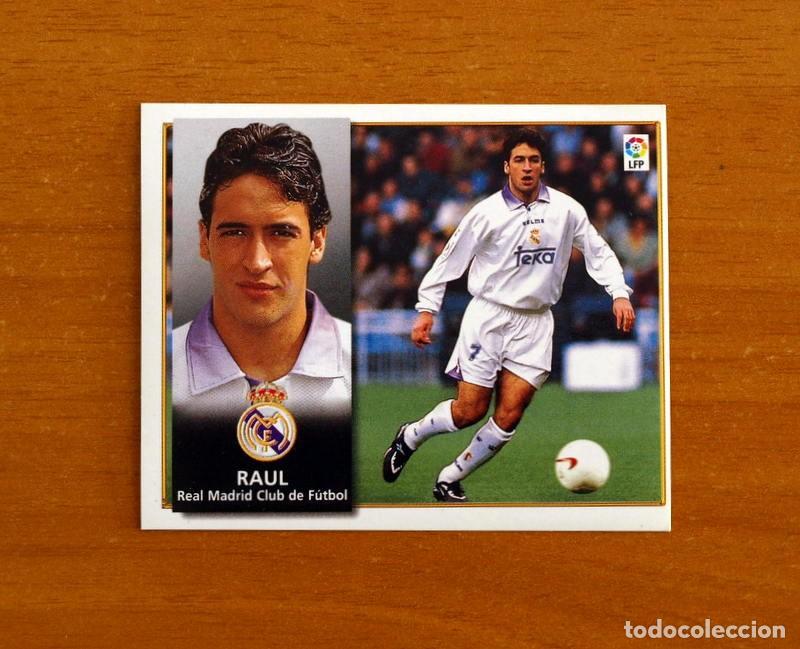 Cromos de f&uacute;tbol: Real Madrid - Ra&uacute;l - Ediciones Este Liga 1998-1999, 98-99 - Nunca Pegado