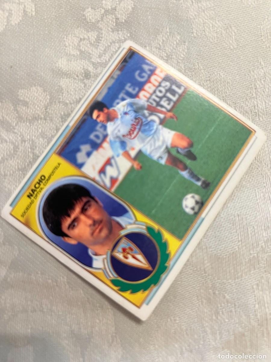 Cromos de f&uacute;tbol: NACHO COMPOSTELA SIN PEGAR EDICIONES ESTE 1996-97