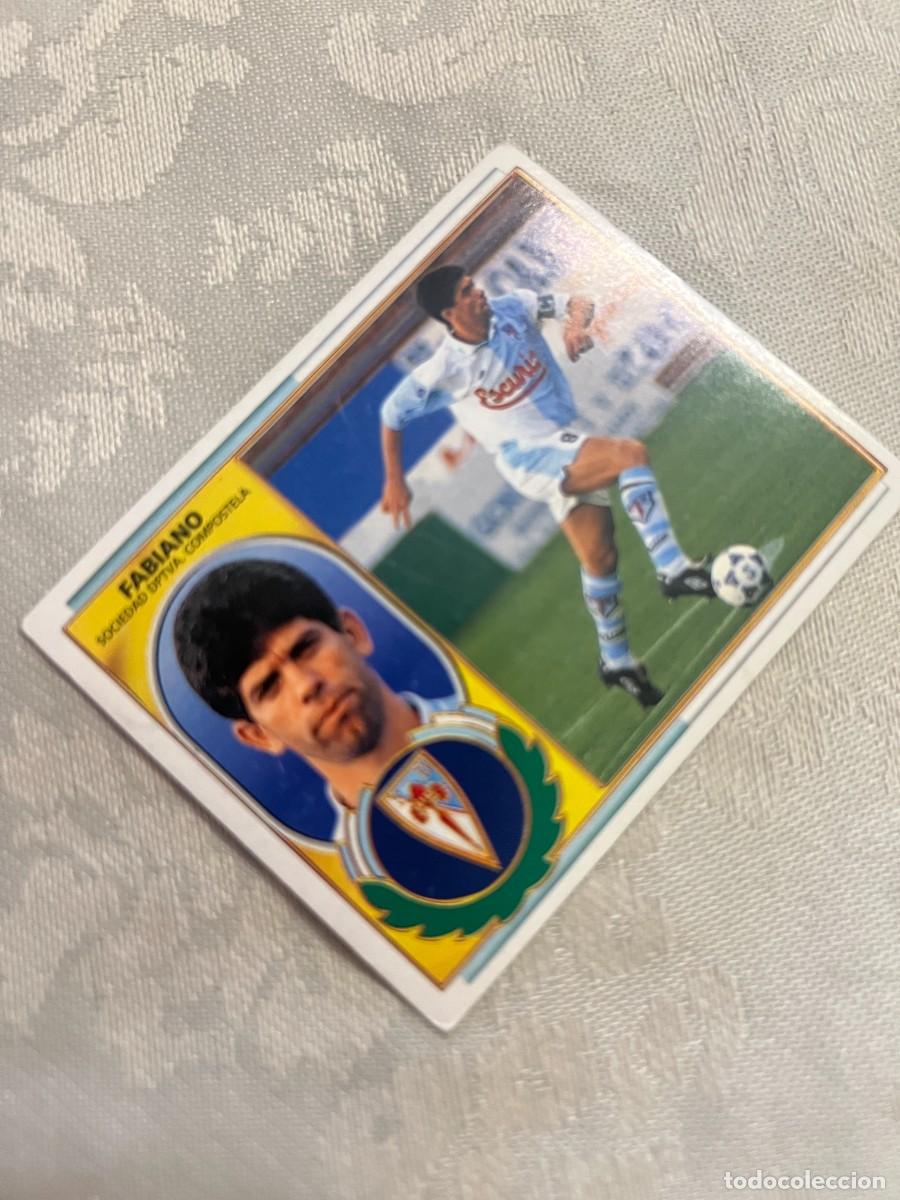 Cromos de f&uacute;tbol: FABIANO COMPOSTELA SIN PEGAR EDICIONES ESTE 1996-97