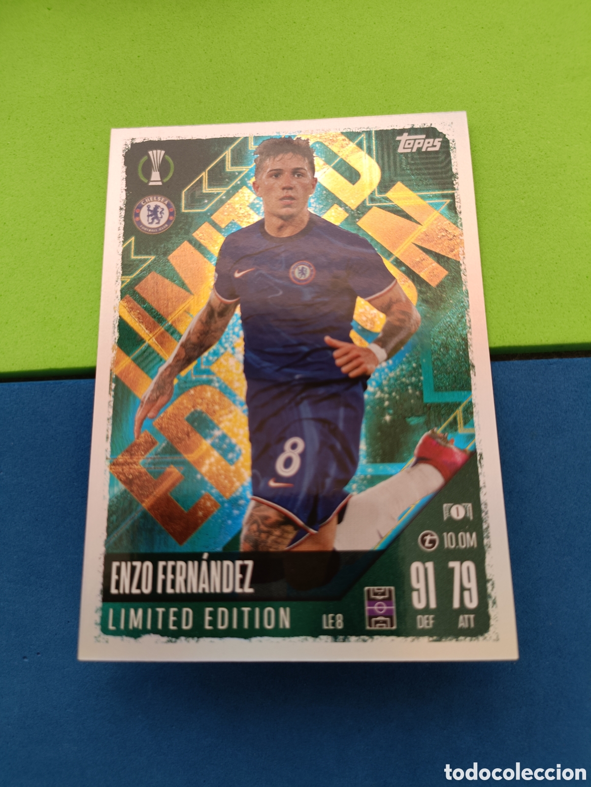 Cromos de f&uacute;tbol: Topps Match Attax 2024 2025 - Limited Edition LE8 Enzo Fern&aacute;ndez