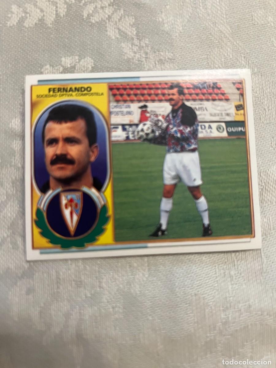 Cromos de f&uacute;tbol: FERNANDO COMPOSTELA SIN PEGAR EDICIONES ESTE 1996-97
