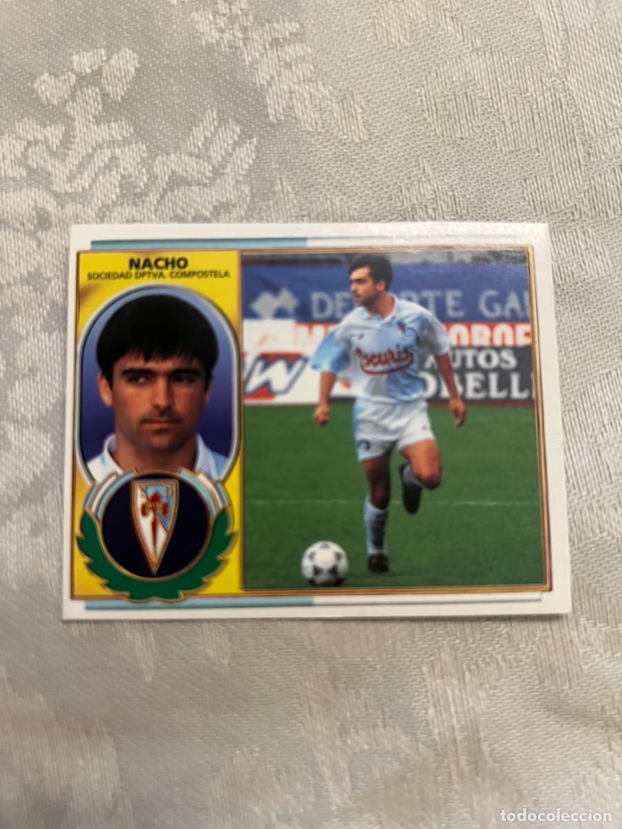Cromos de f&uacute;tbol: NACHO COMPOSTELA SIN PEGAR EDICIONES ESTE 1996-97