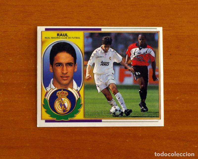 Cromos de f&uacute;tbol: Real Madrid - Ra&uacute;l - Ediciones Este Liga 1996-1997, 96-97 - Nunca Pegado