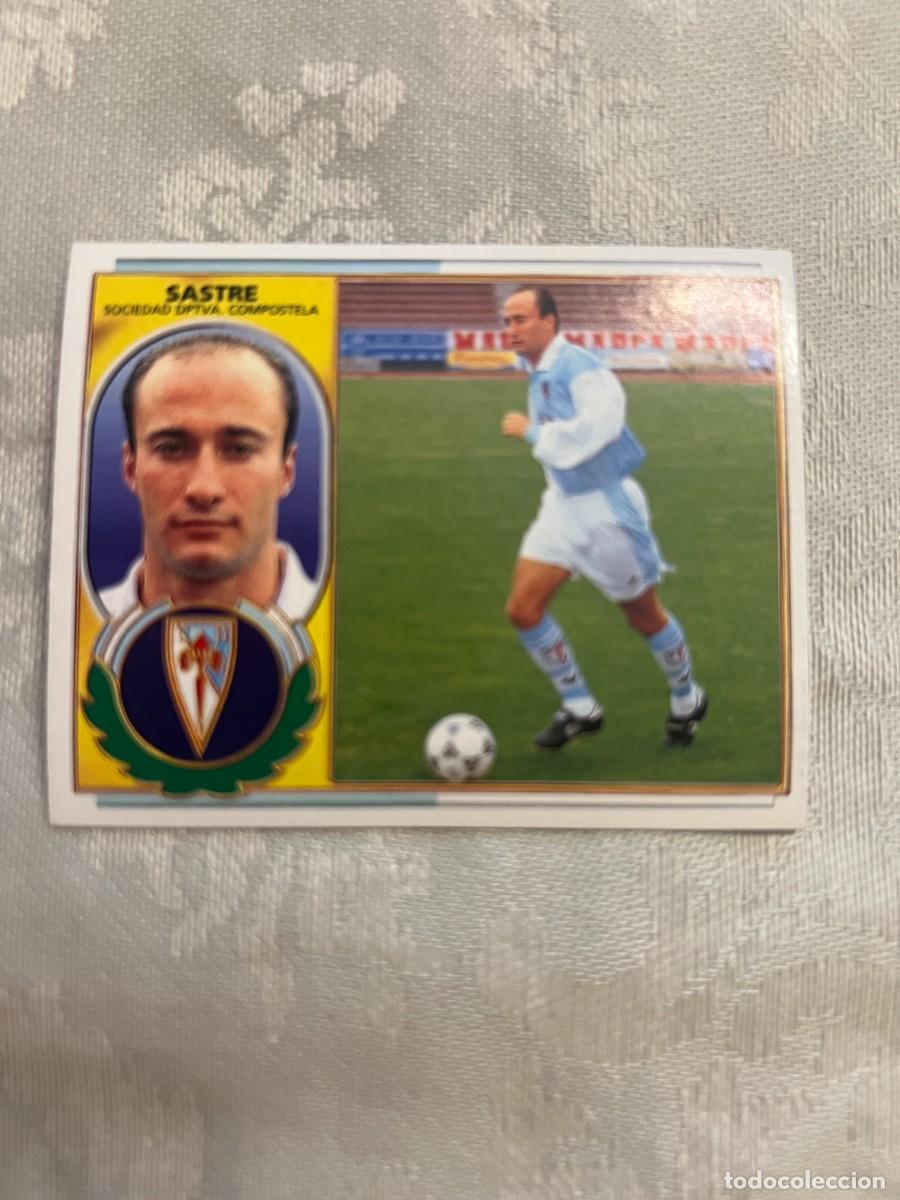 Cromos de f&uacute;tbol: SASTRE COMPOSTELA SIN PEGAR EDICIONES ESTE 1996-97