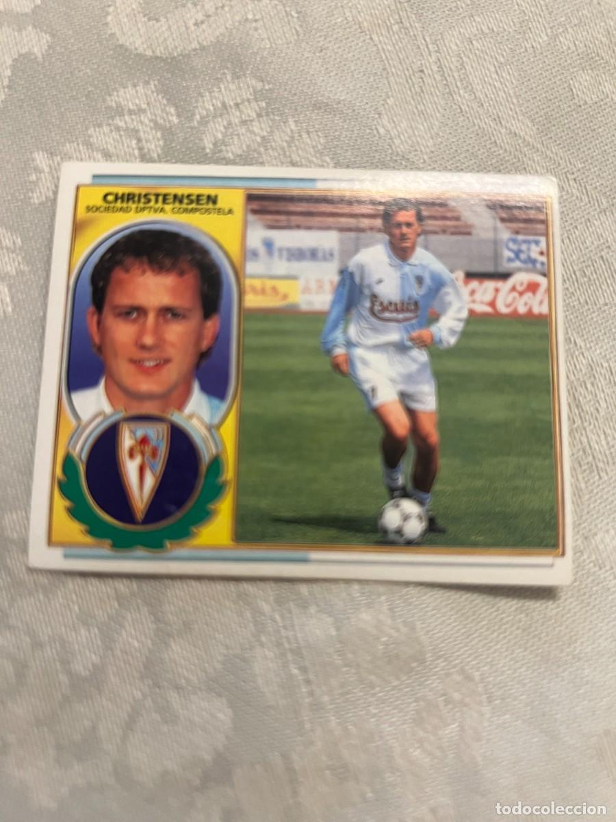 Cromos de f&uacute;tbol: CHRISTENSEN COMPOSTELA SIN PEGAR EDICIONES ESTE 1996-97