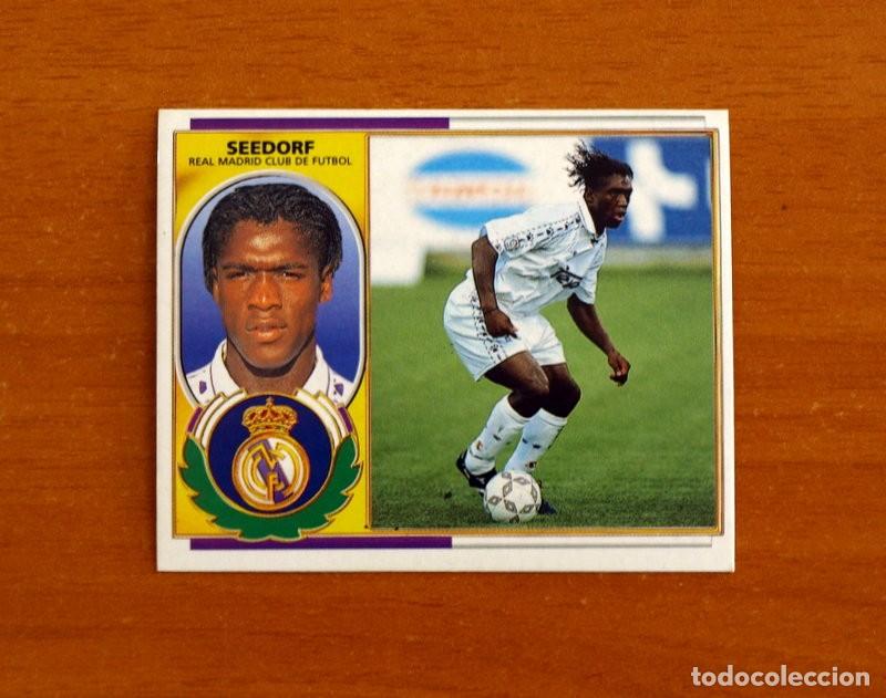 Cromos de f&uacute;tbol: Real Madrid - Seedorf - Ediciones Este Liga 1996-1997, 96-97 - Nunca pegado