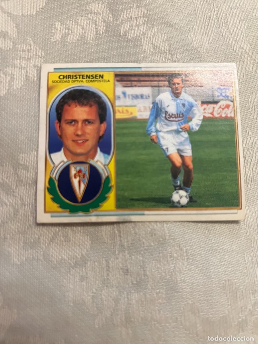 Cromos de f&uacute;tbol: CHRISTENSEN COMPOSTELA SIN PEGAR EDICIONES ESTE 1996-97