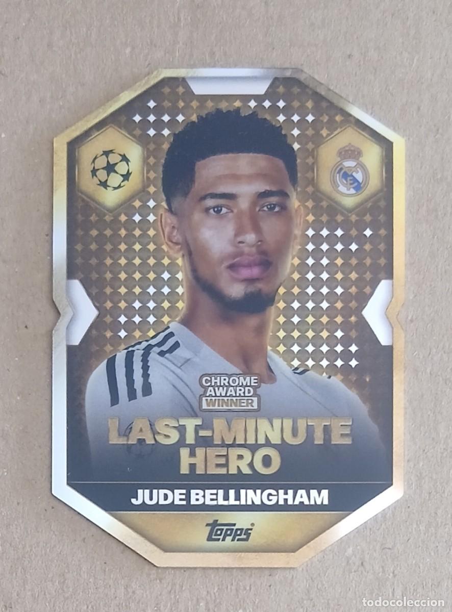 Cromos de f&uacute;tbol: CROMO CA 16 BELLINGHAM CHROME AWARD TOPPS MATCH ATTAX EXTRA CHAMPIONS LEAGUE 2025-2026. Nuevo.