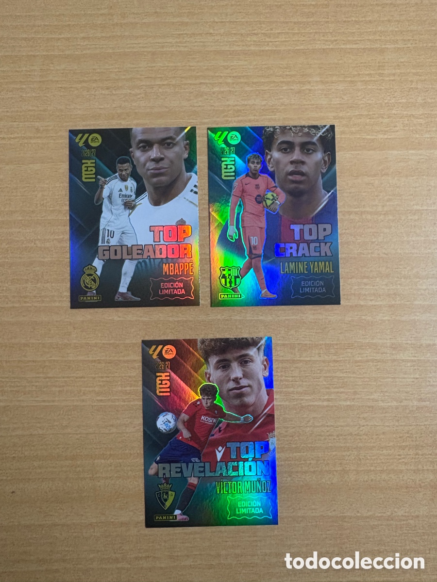 Cromos de f&uacute;tbol: Pack de cartas , edici&oacute;n limitada Megacrak 2026/2027