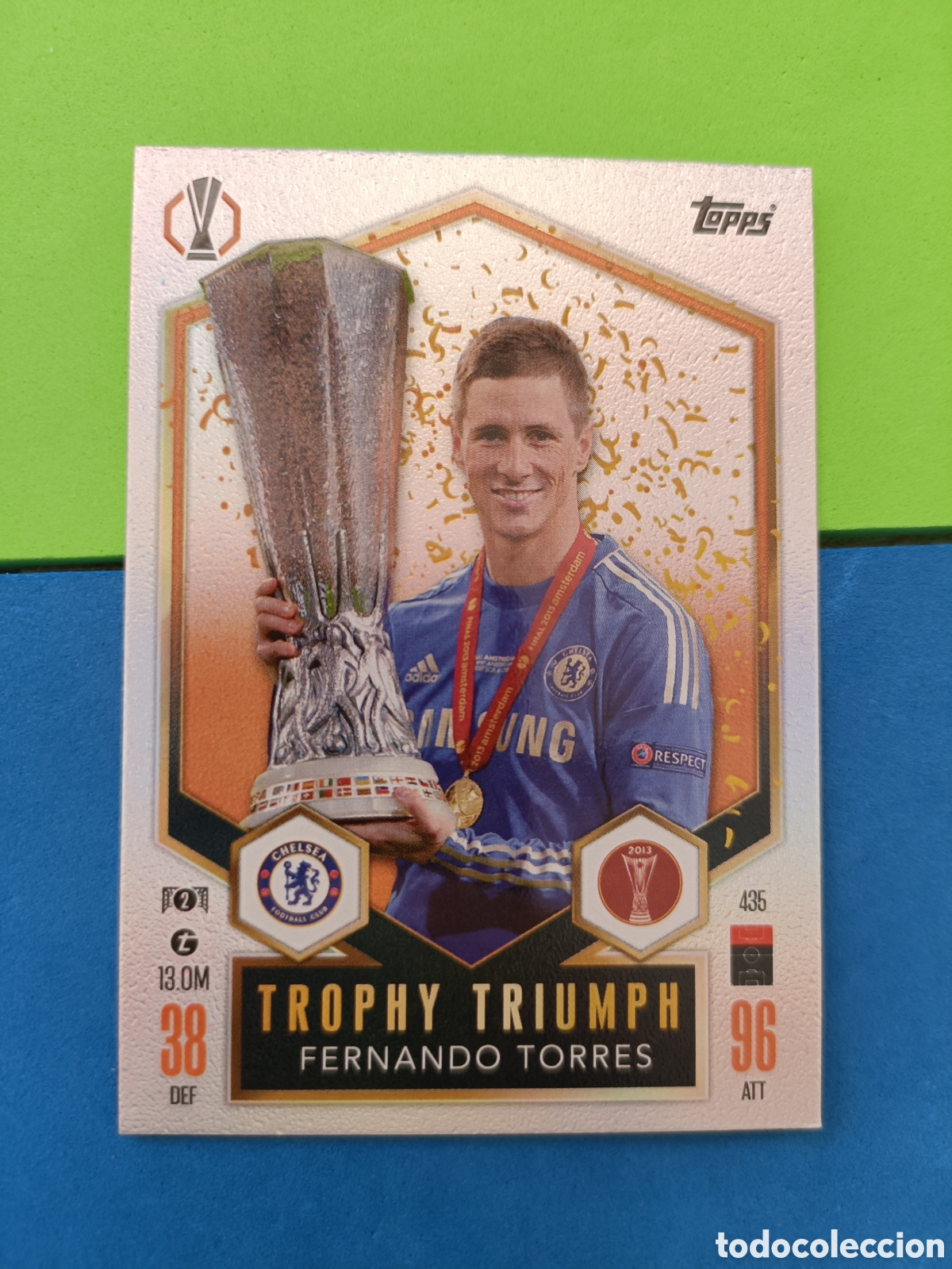 Football Stickers: Match Attax Topps 2024 2025 24 25 - Trophy Triumph 435 Fernando Torres